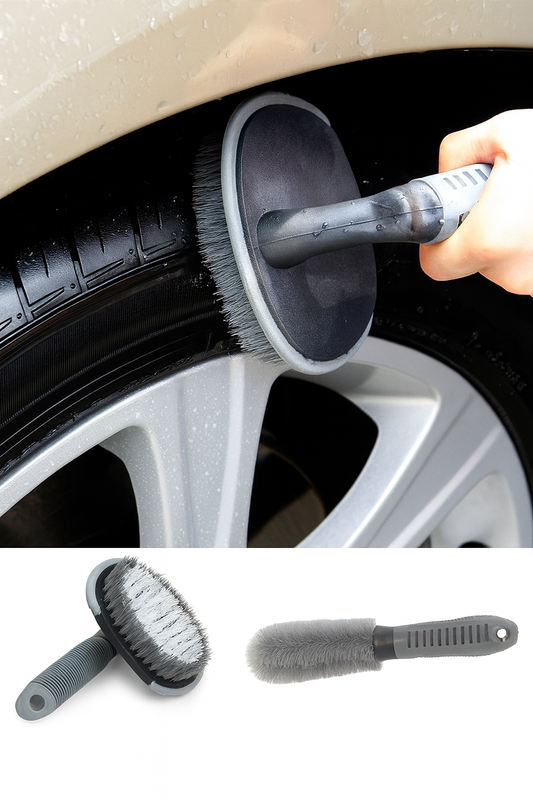 Brosse de nettoyage jantes & pneus