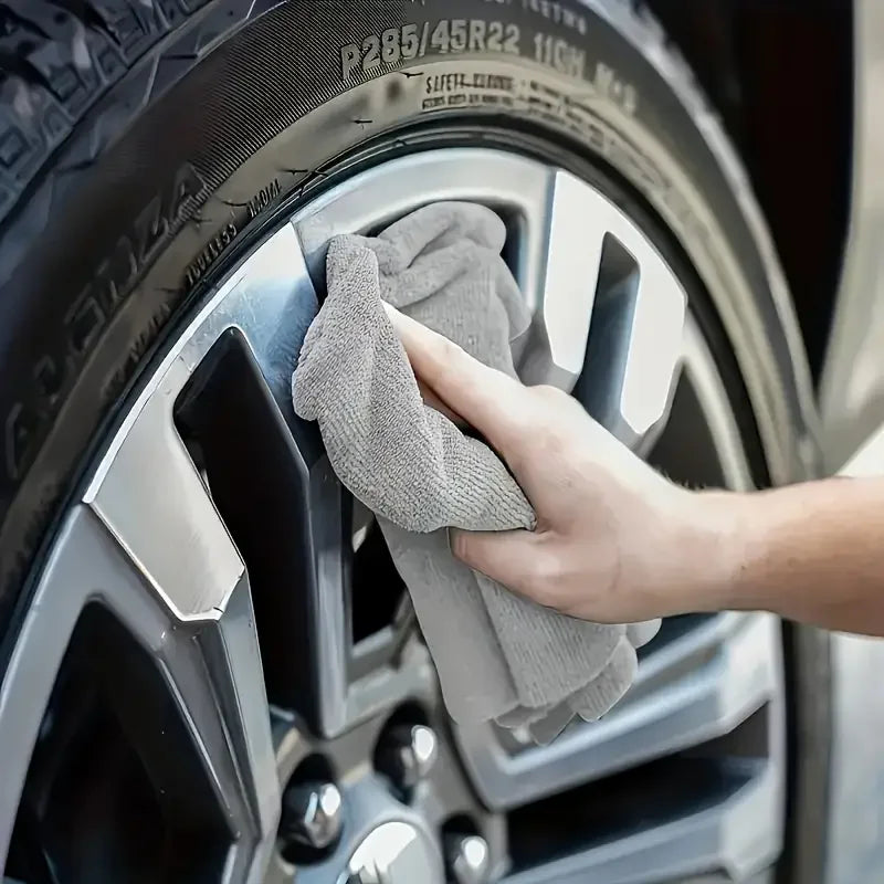 Thicken Microfiber Cleaning Cloth – Lavette Ultra-Absorbante pour Voiture & Vitres