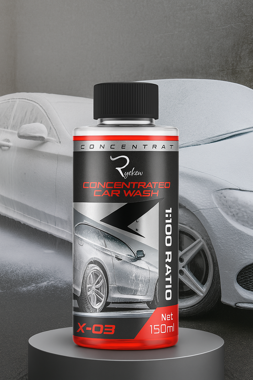 Shampoing Auto Concentré Ryekew – 150ml